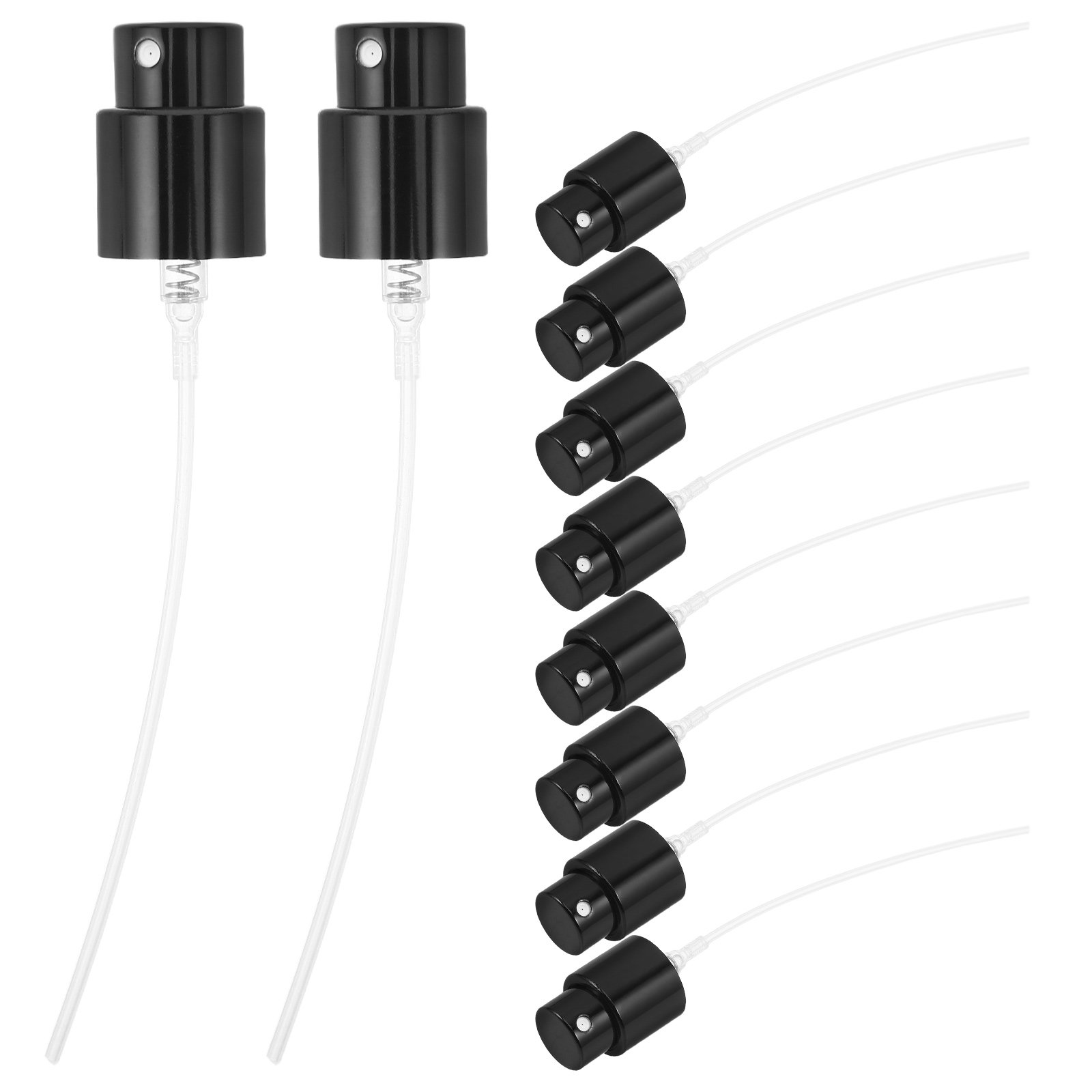 10Pcs Perfume Spray Nozzle Bla - Misting Bottle Fine recension och pris