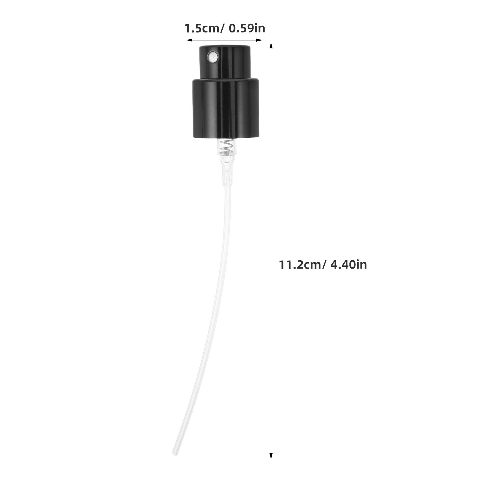 10Pcs Perfume Spray Nozzle Bla - Misting Bottle Fine recension och pris